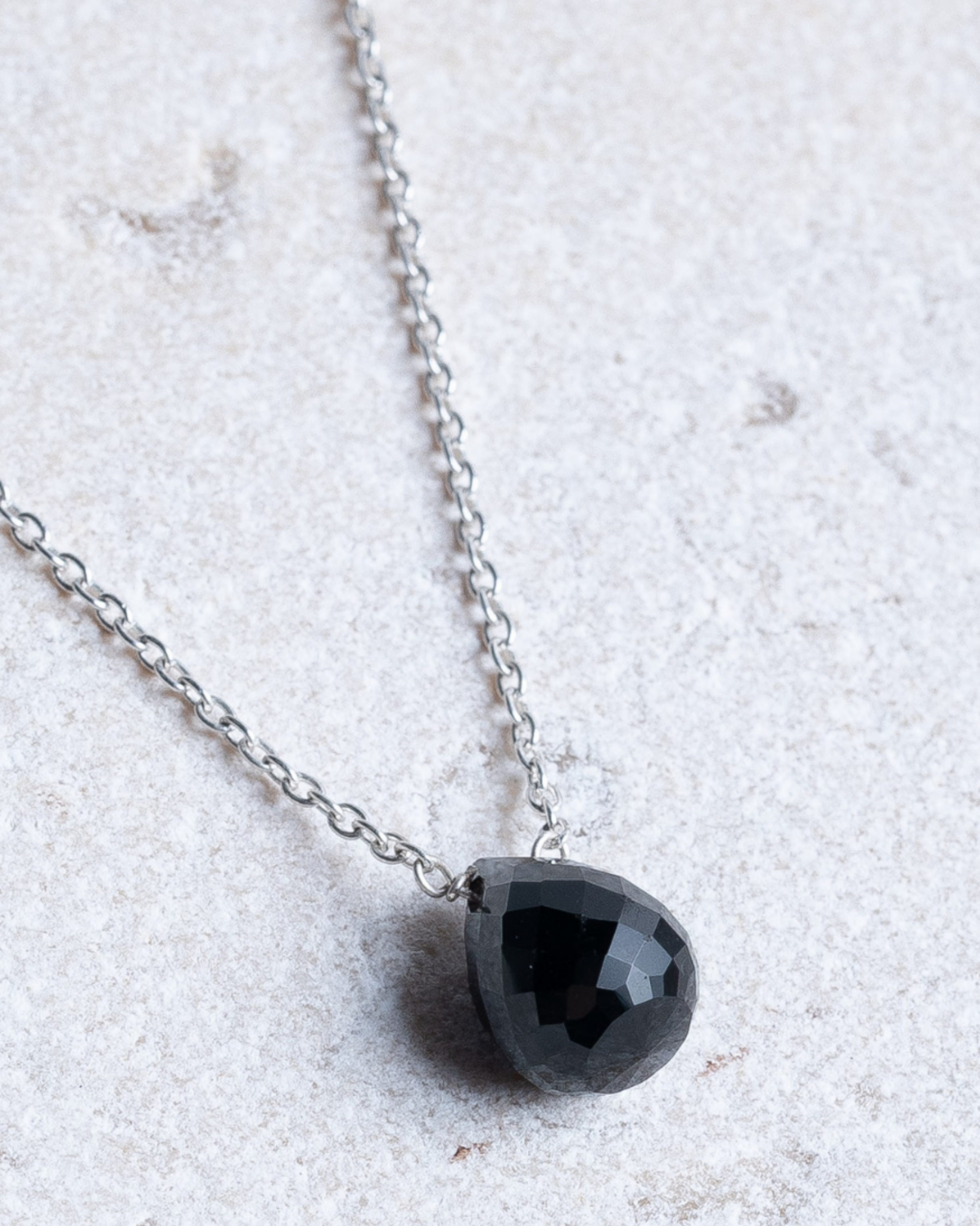 Black Onyx Necklace - Amber House 