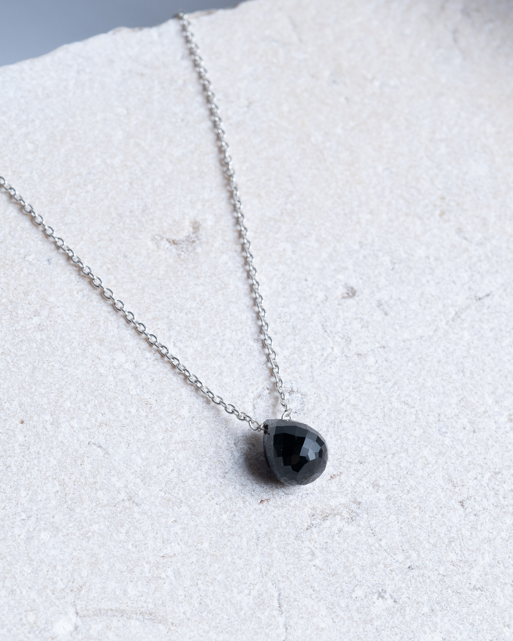 Black Onyx Necklace - Amber House 