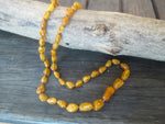 Load image into Gallery viewer, Dark Butterscotch Adult Necklace - Amber House 
