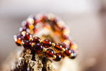 Load image into Gallery viewer, COGNAC AMBER BRACELET - Amber House 
