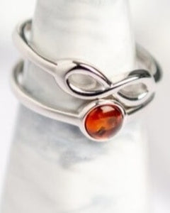 double sided infinity ring