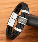 Load image into Gallery viewer, Leather bracelets for men
