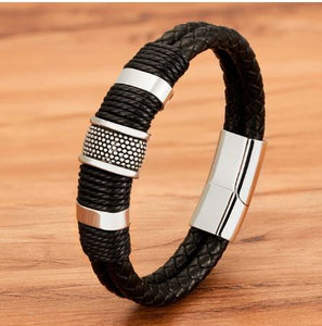 Leather bracelets for men