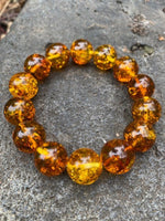 Load image into Gallery viewer, Amber Men&#39;s Beaded  Bracelet - Amber House 
