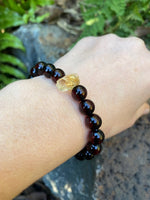 Load image into Gallery viewer, Amber and Citrine Bracelet ( November Birthstone) - Amber House 
