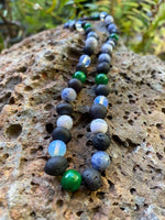 Load image into Gallery viewer, Cherry Raw Amber with jasper and Howlite - Amber House 
