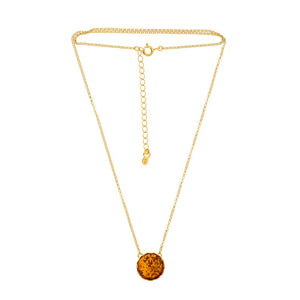 Cognac Amber Necklace - Amber House 
