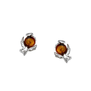 Angel Amber earrings - Amber House 