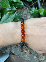 Load image into Gallery viewer, Diffuser Amber Bracelet 10 mm - Amber House 
