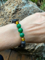 Load image into Gallery viewer, Diffuser Amber Bracelet 12 mm - Amber House 
