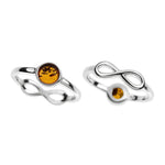 Load image into Gallery viewer, double sided infinity ring
