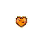 Load image into Gallery viewer, Gold Amber Heart Pendant - Amber House 
