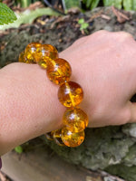 Load image into Gallery viewer, Honey Amber Bracelet 16 mm - Amber House 
