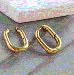 Load image into Gallery viewer, Hoop Earrings - Amber House 
