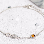 Load image into Gallery viewer, Amber Bracelet with a Heart symbol - Amber House 
