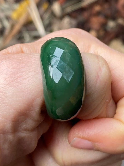Ring shop jade stone