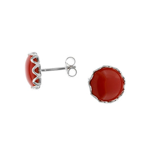 Coral earrings - Amber House 