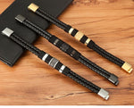 Load image into Gallery viewer, Men&#39;s Leather Bracelet
