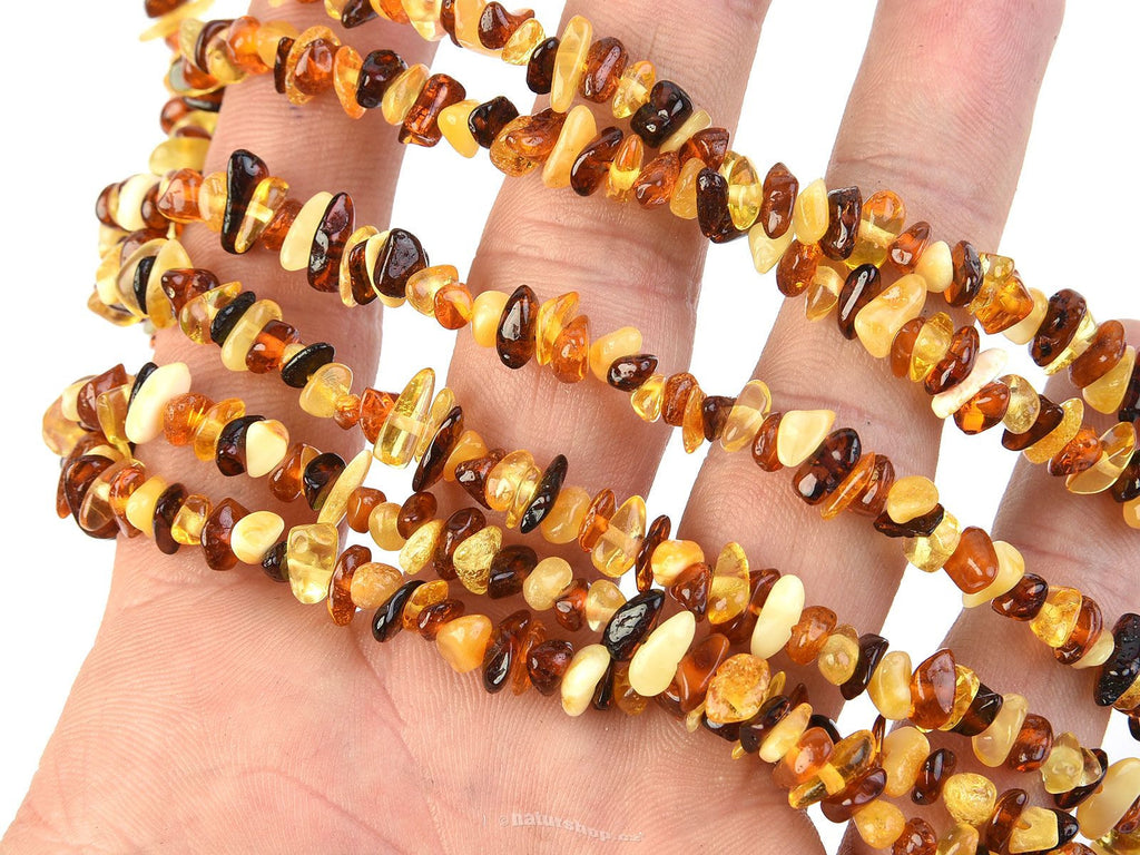 Long Amber Necklace 120 cm - Amber House 