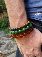 Load image into Gallery viewer, men&#39;s beaded bracelets 
