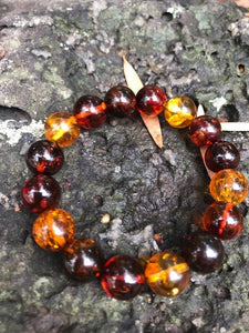 Men's Multi AMBER BRACELET 12 MM- pre-order - Amber House 