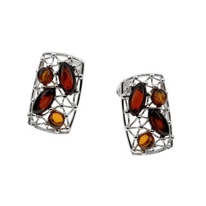 Mixed Baltic Amber Earrings - Amber House 