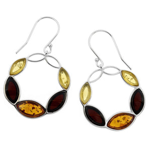 Mixed  Baltic Amber Earrings - Amber House 