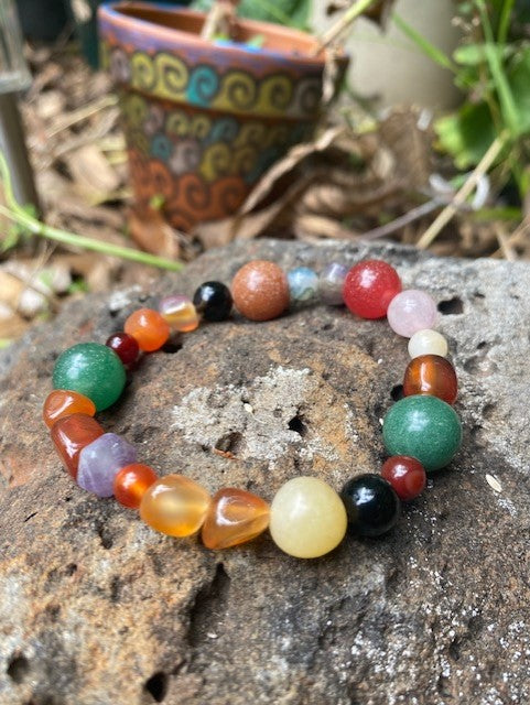 Mixed Jade Bracelet - Amber House 