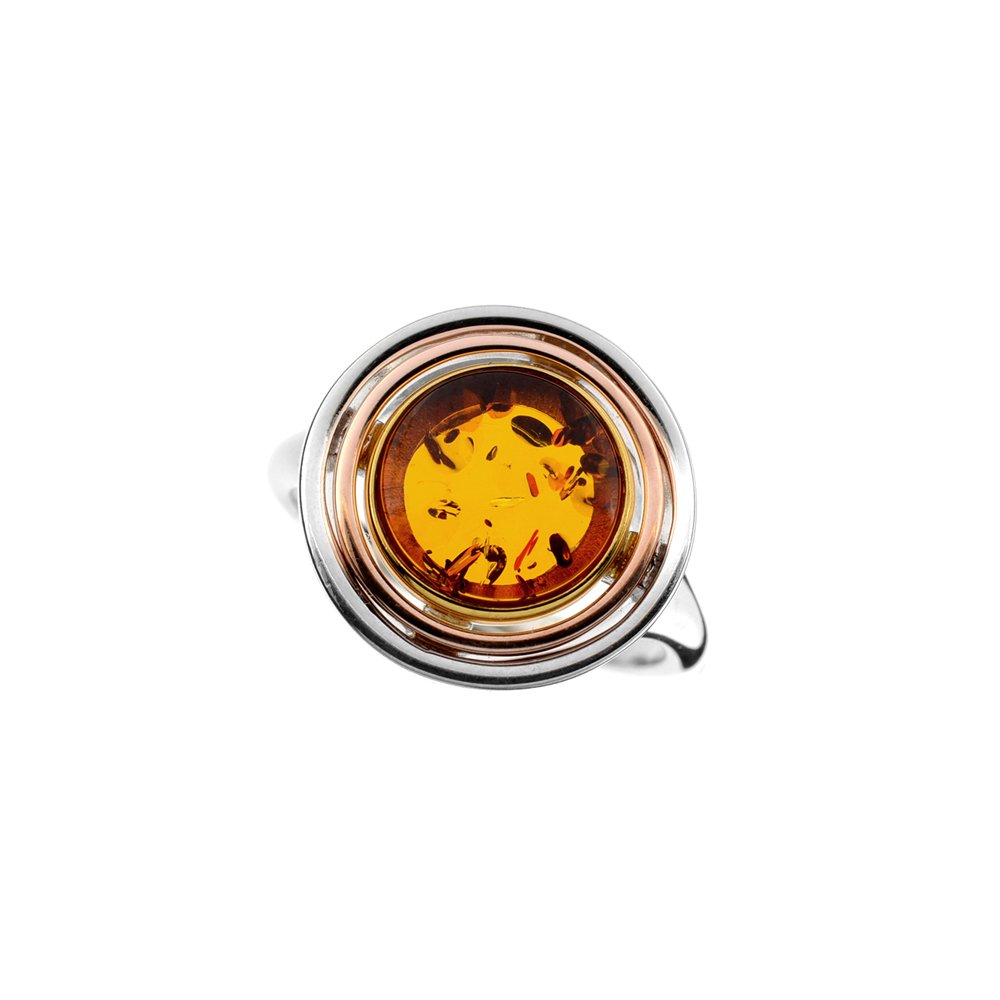 Cognac Amber Ring - Amber House 