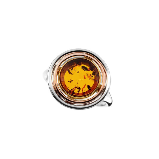 Cognac Amber Ring - Amber House 