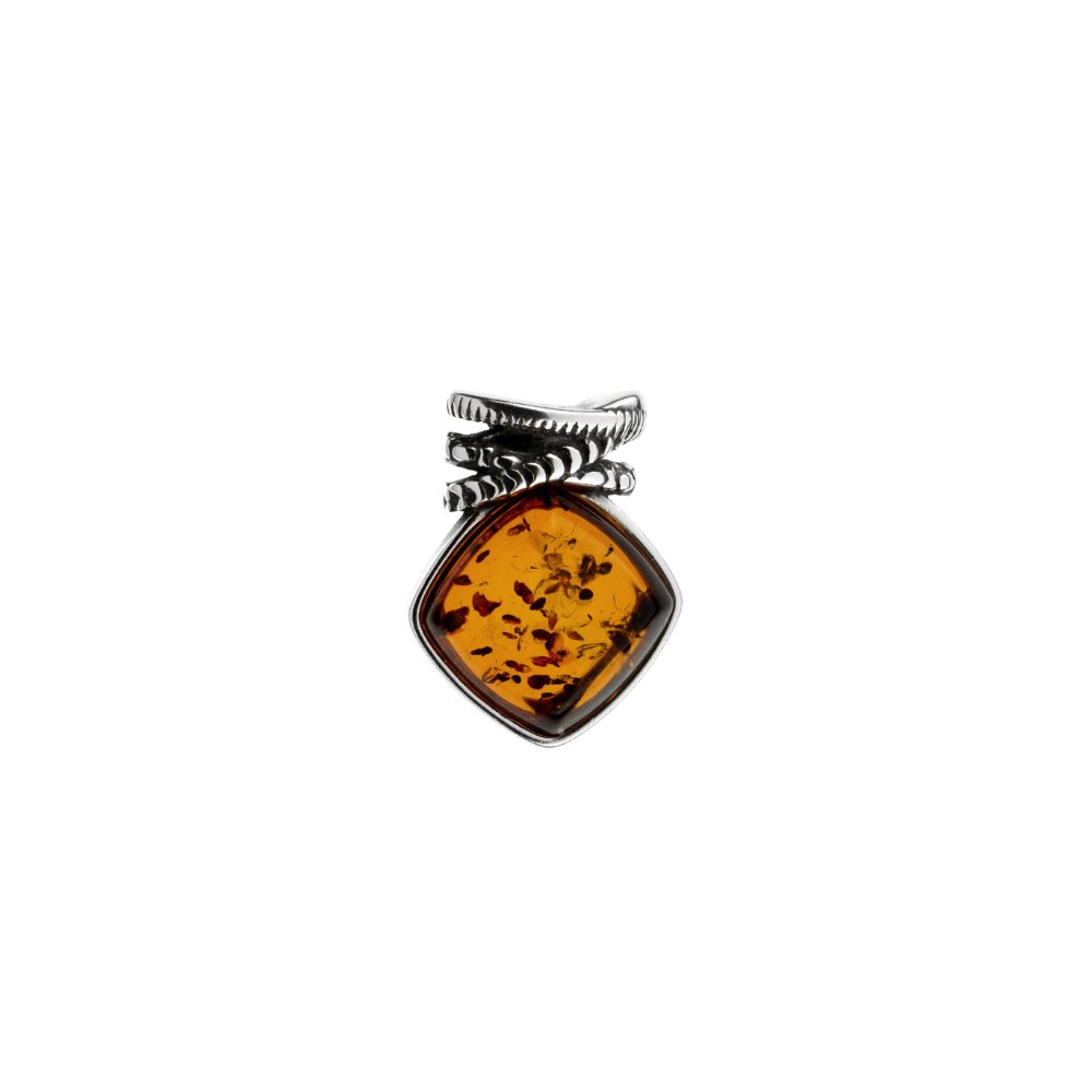 Cognac BALTIC AMBER PENDANT - Amber House 