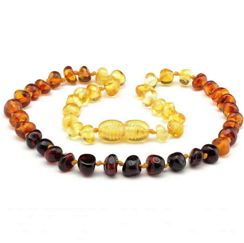 Rainbow Amber Necklace - Amber House 