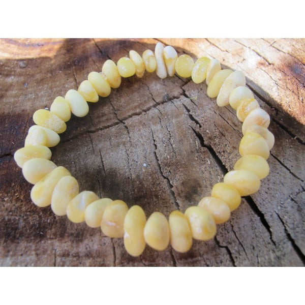 RAW BUTTERSCOTCH BALTIC AMBER BRACELET - Amber House 