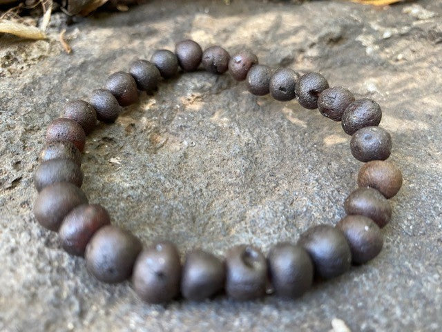 Raw Cherry Amber Bracelet - Amber House 