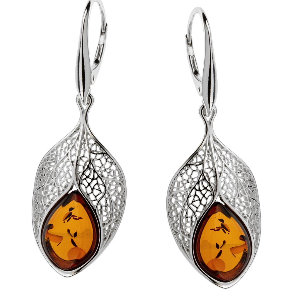 Stunning Baltic Amber earrings