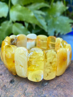 Load image into Gallery viewer, Unique White Amber Bracelet - Amber House 
