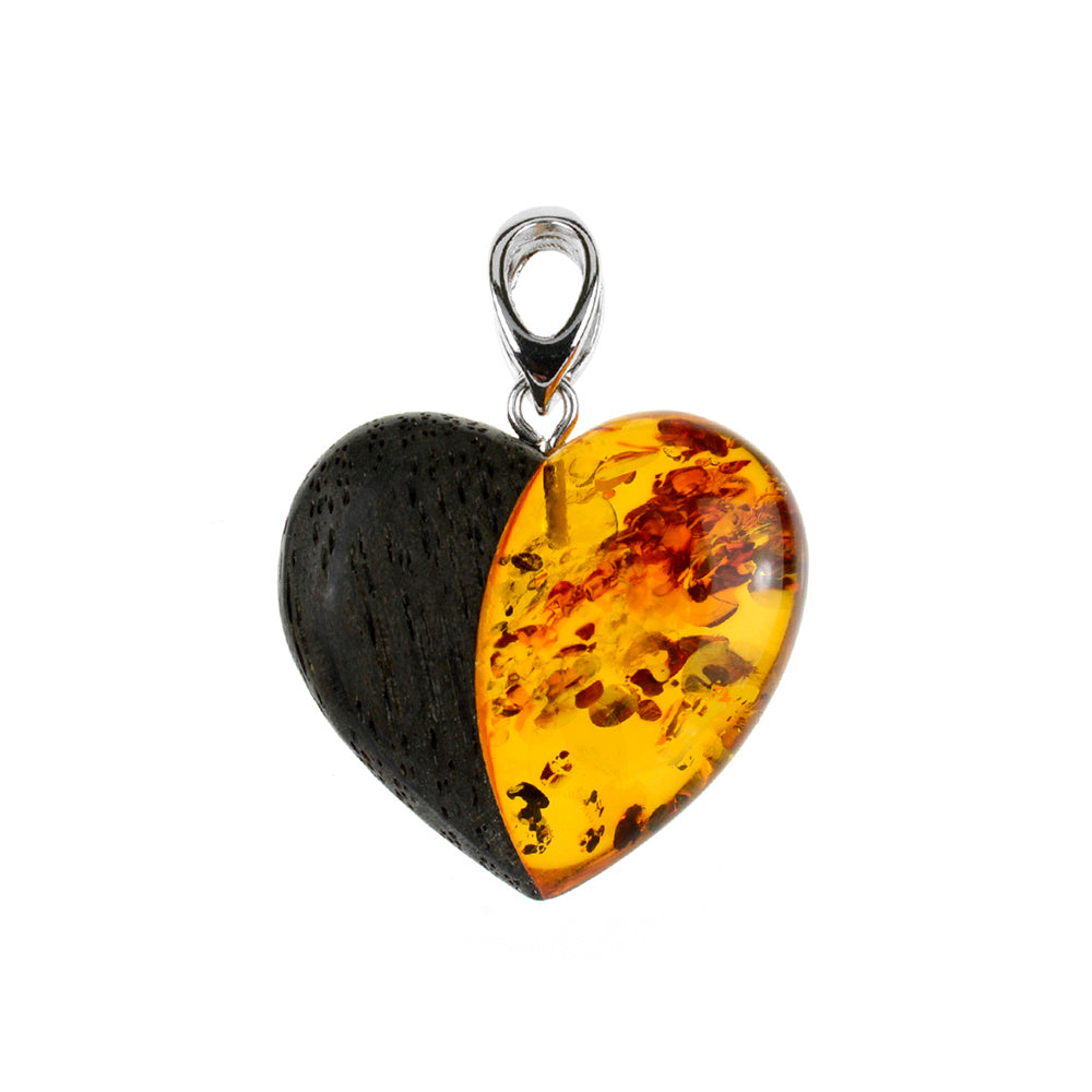 Oak/Amber pendant - Amber House 