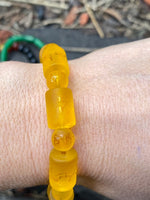 Load image into Gallery viewer, Yellow Jade Bracelet - Amber House 
